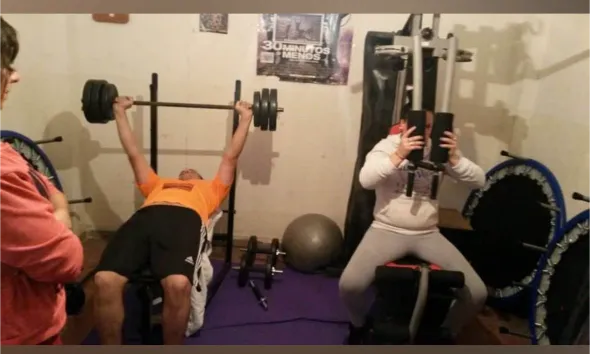 Primer gimnasio en casa