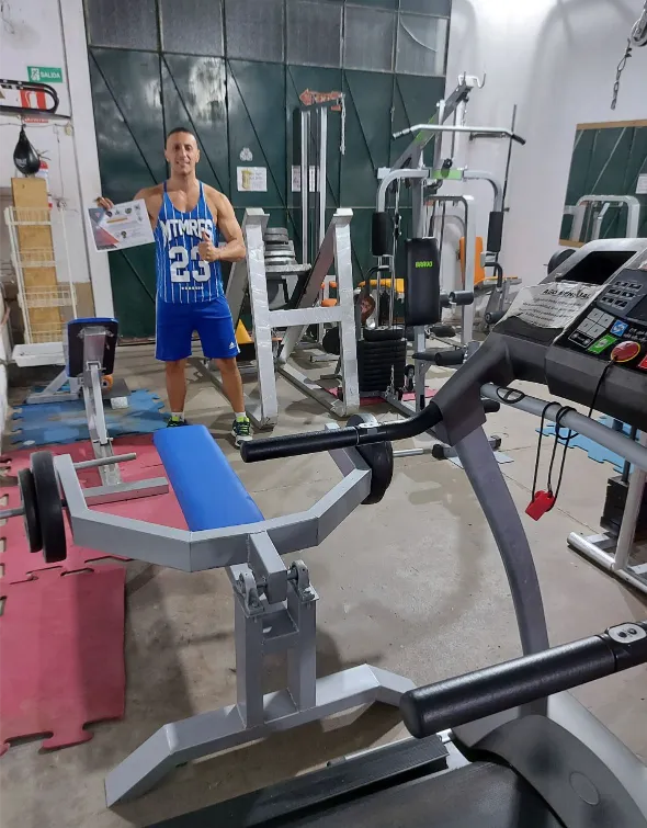 Segundo espacio del gimnasio